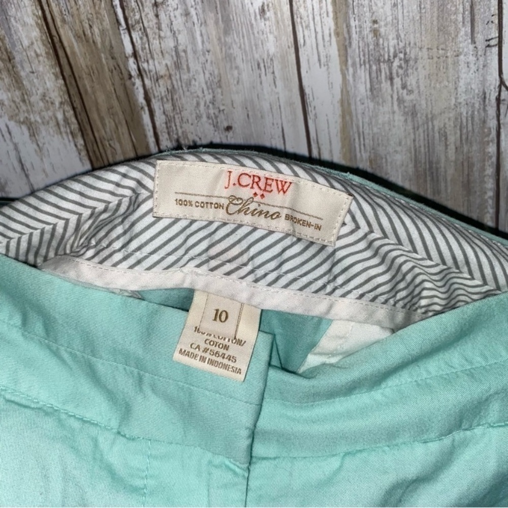 J. Crew Light Blue Broken In Chino Shorts - Picture 6 of 6
